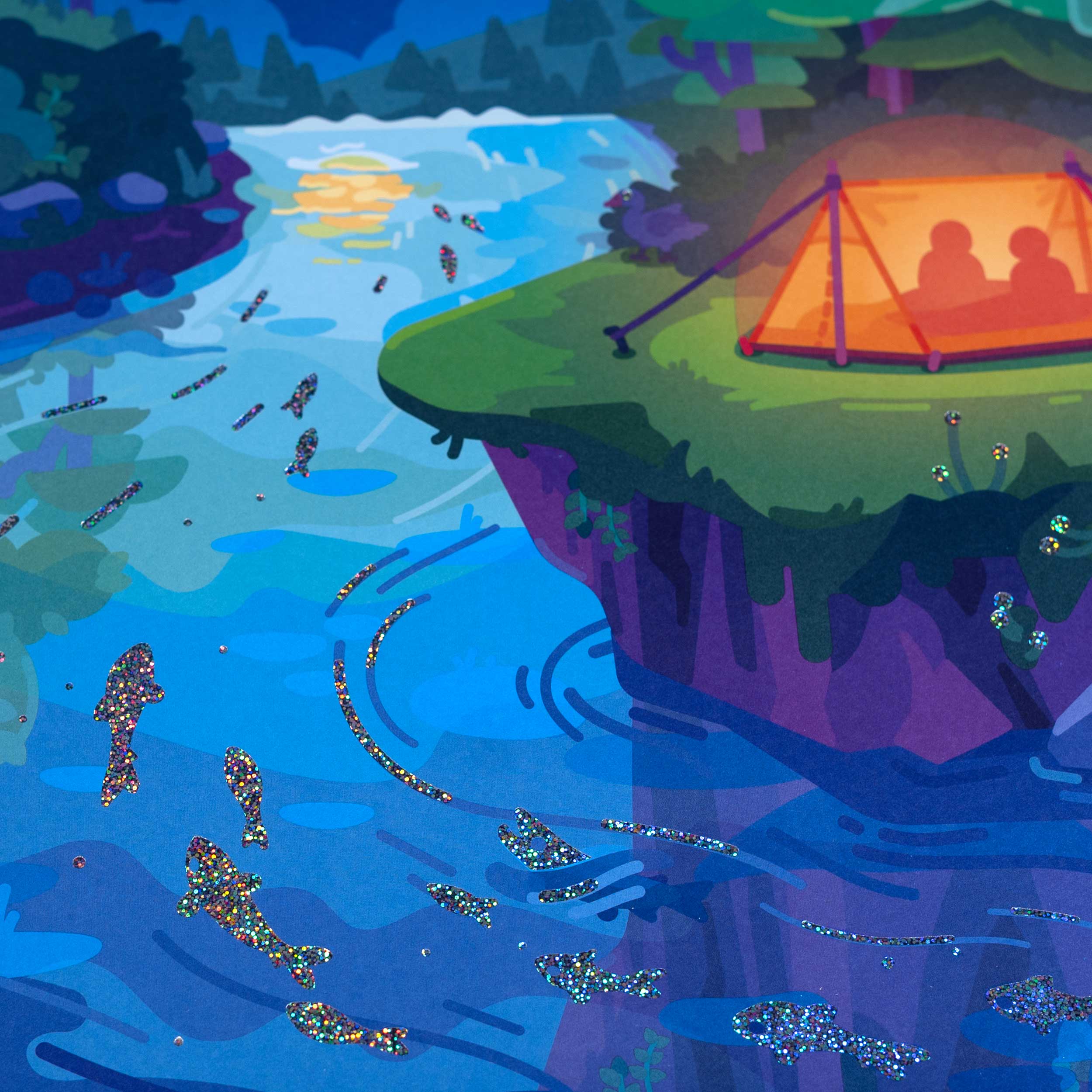Starry Night Poster (Shiny Edition)